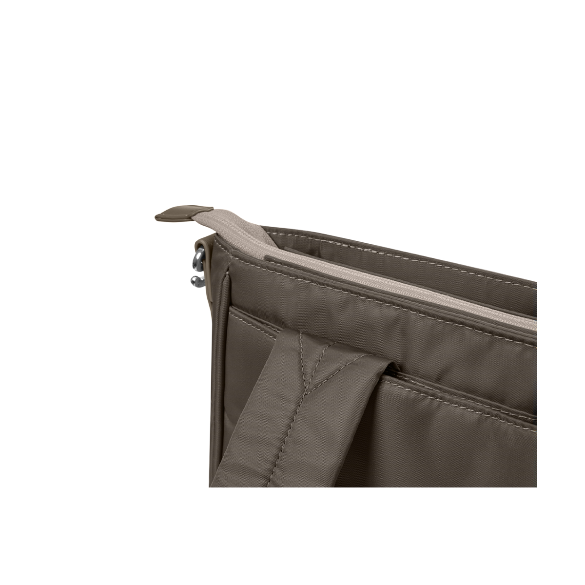 TÚI ĐEO KIÊM BALO TOMTOC (USA) SLASH SLING BAG TAUPE 11 INCH