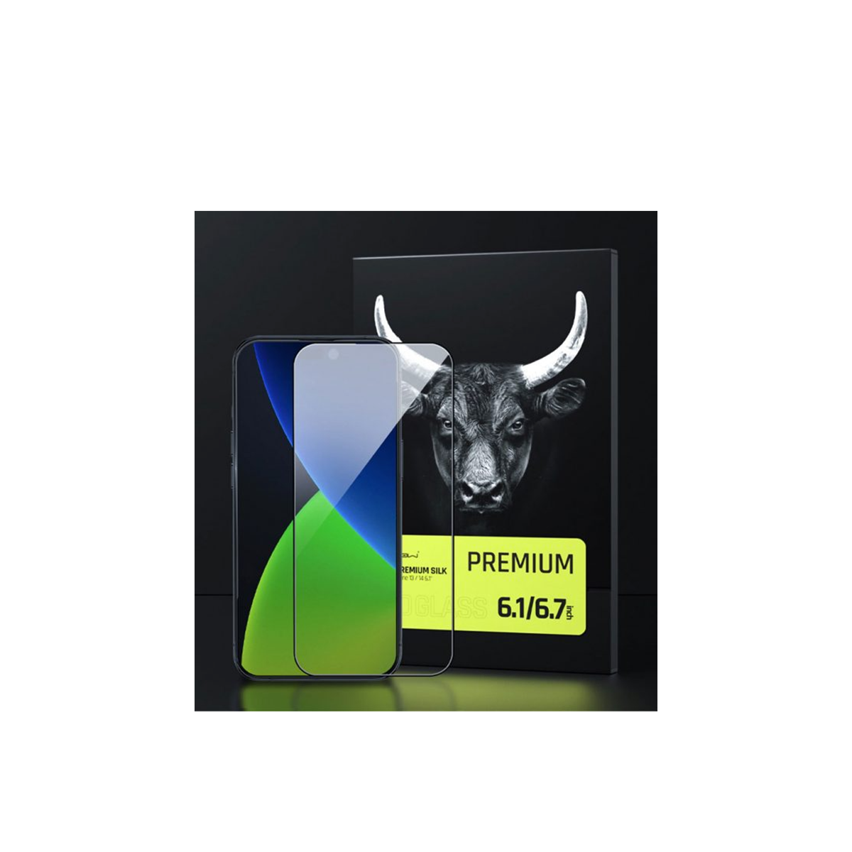DÁN CƯỜNG LỰC IPHONE 14 PROMAX MIPOW KINGBULL PREMIUM SILK HD (2.7D) BJ408