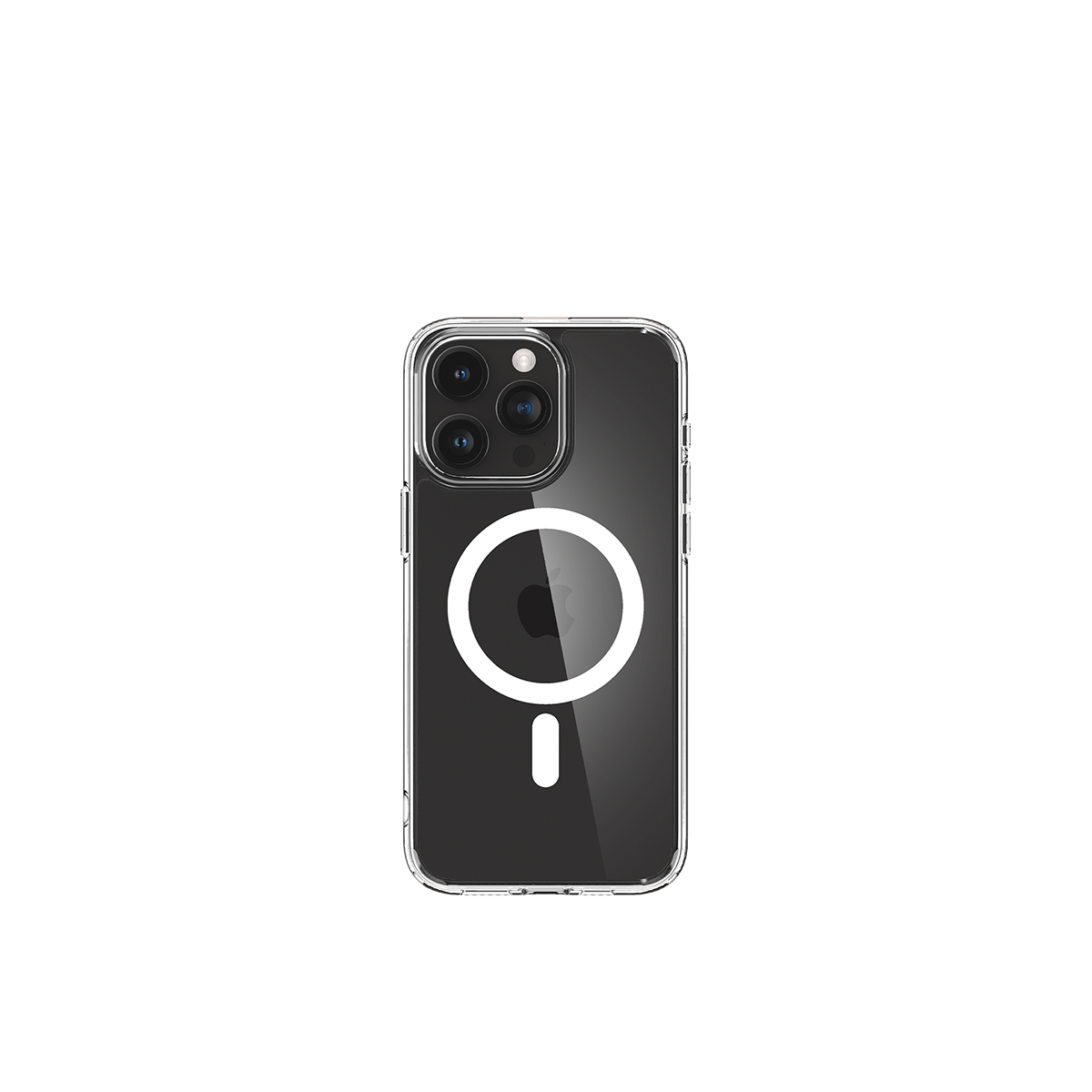 ỐP LƯNG IPHONE 15 PRO MAX SPIGEN CRYSTAL HYBRID MAGFIT WHITE