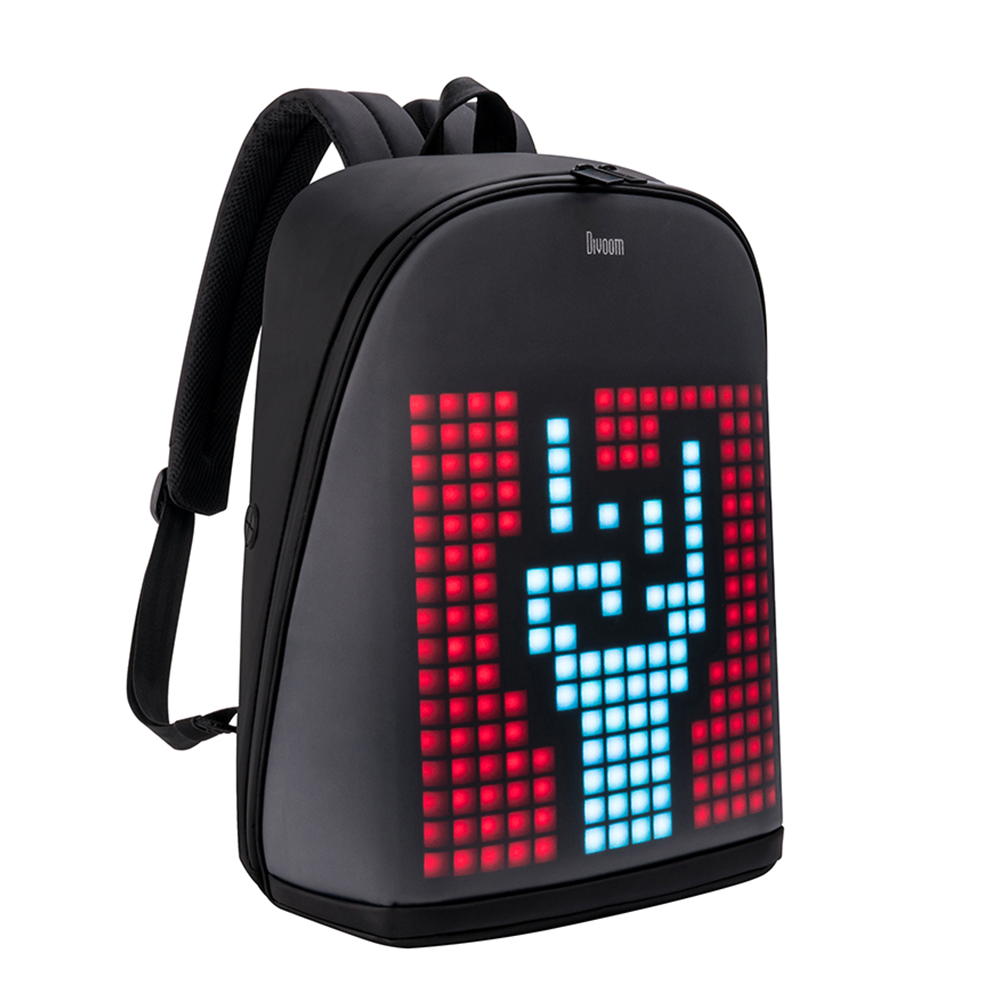 Balo Divoom Pixoo Backpack trang bị màn hình LED cực độc đáo
