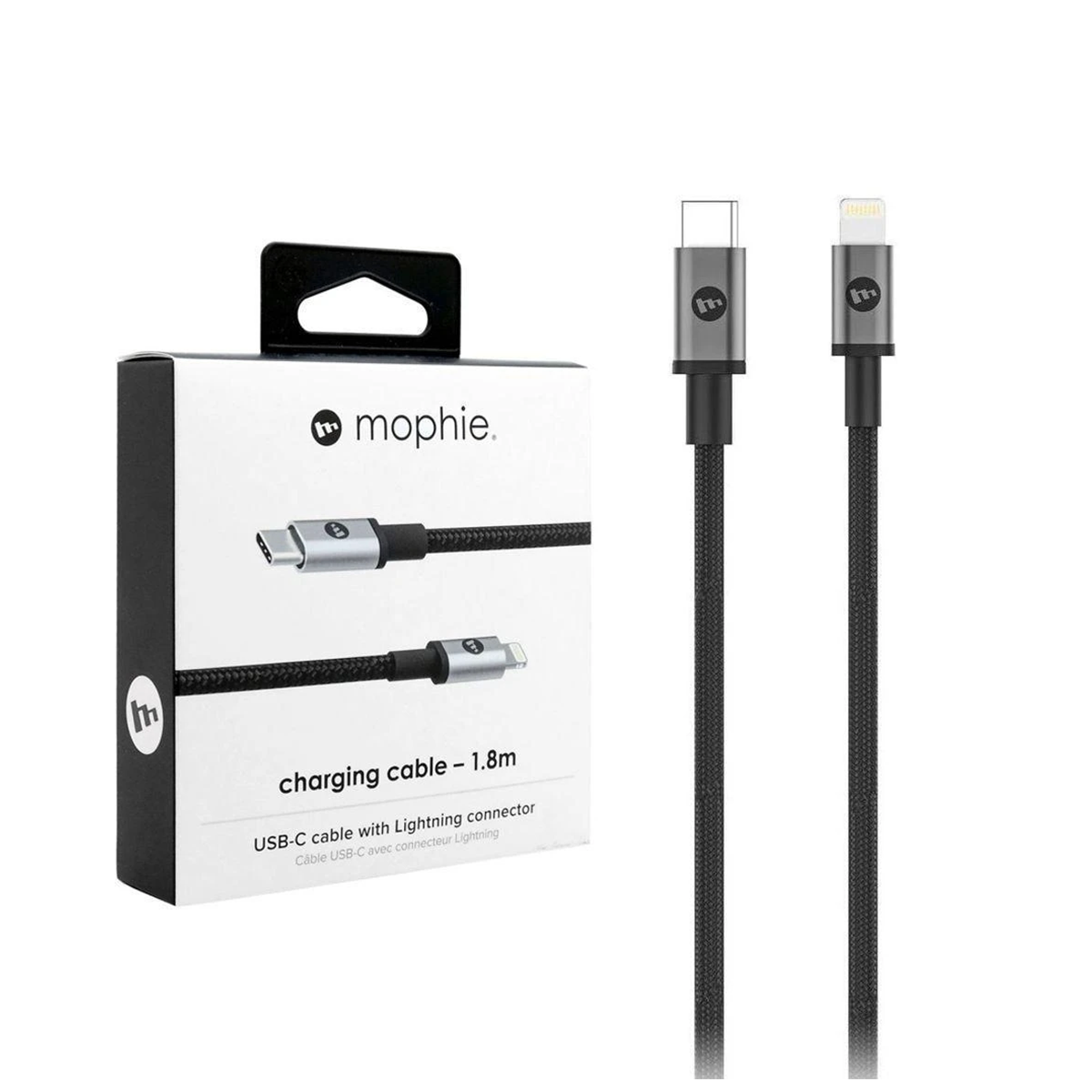 Cáp USB-C to Lightning mophie 1.8M