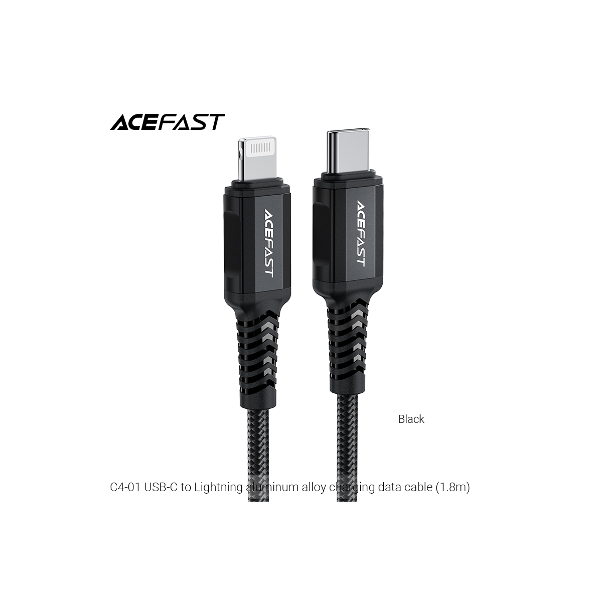 Cáp ACEFAST Type C to Lightning (1.8m)