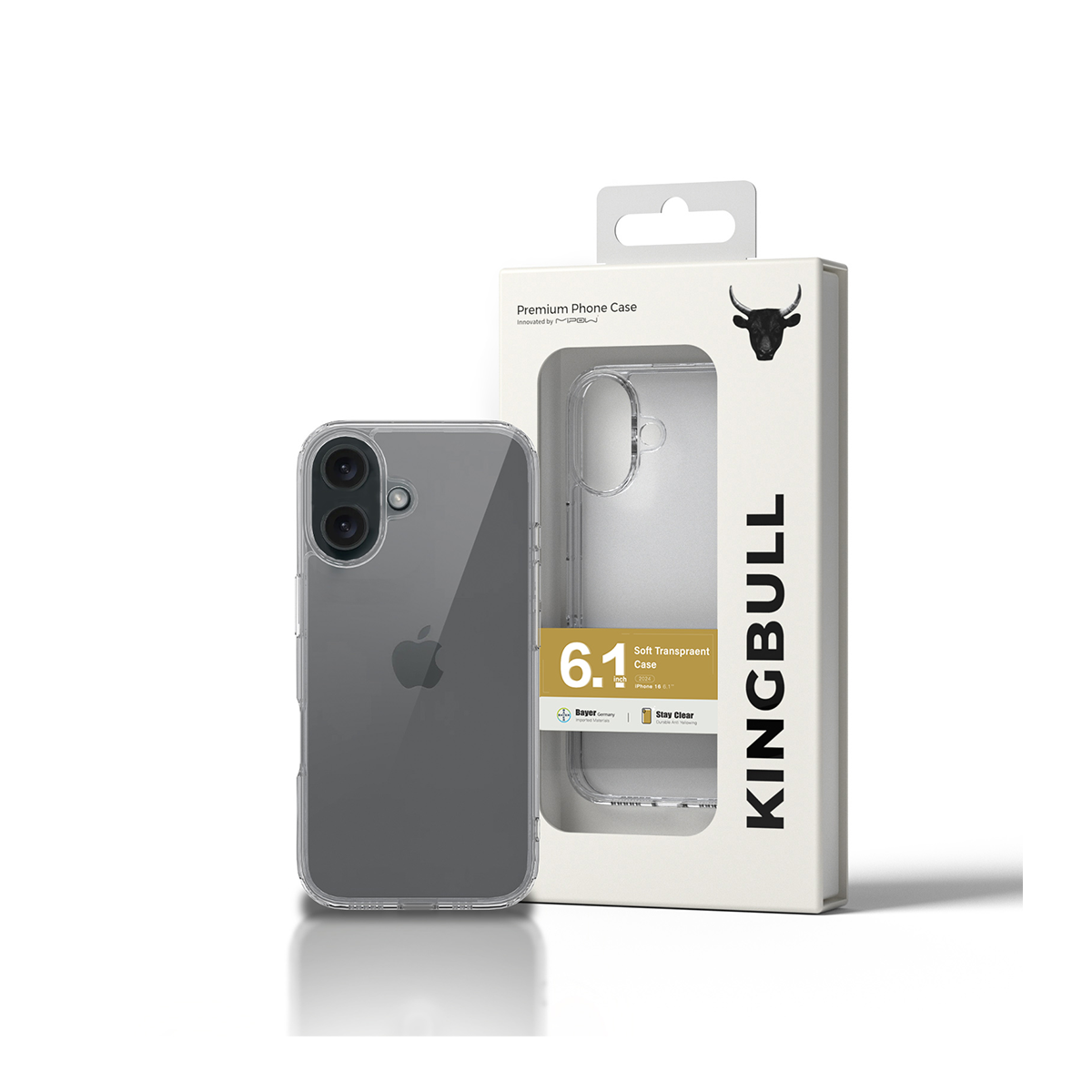 ỐP LƯNG TRONG SUỐT IPHONE 16 PLUS 6.7” VÀ IPHONE 16 6.1