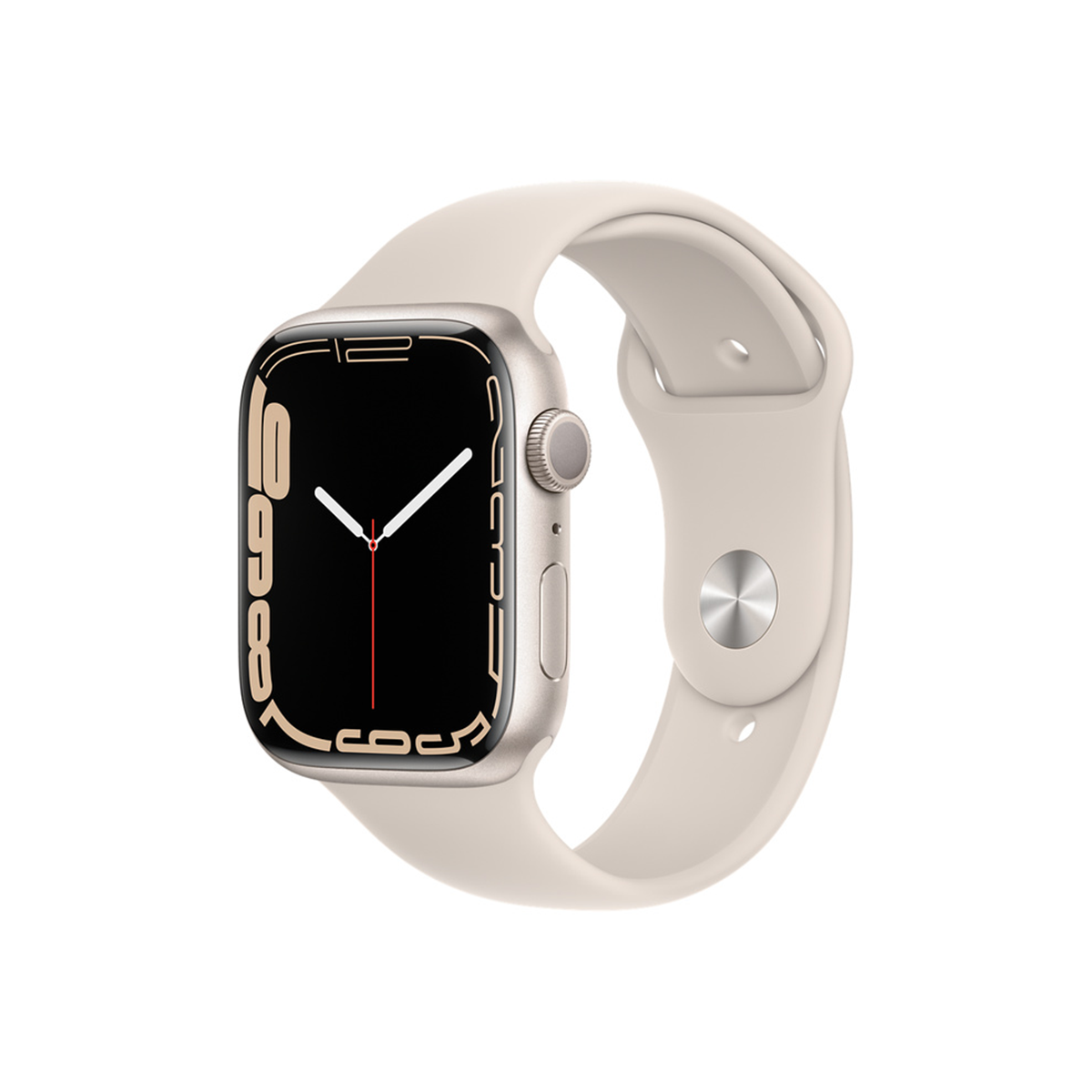  Apple Watch Series 7 GPS,  Starlight Aluminium Case with Starlight Sport Band - Regular chính hãng 