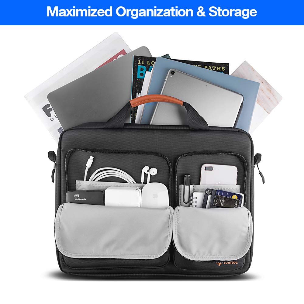 Túi Xách Tomtoc (USA) Travel Briefcase For Ultrabook 15″ Black
