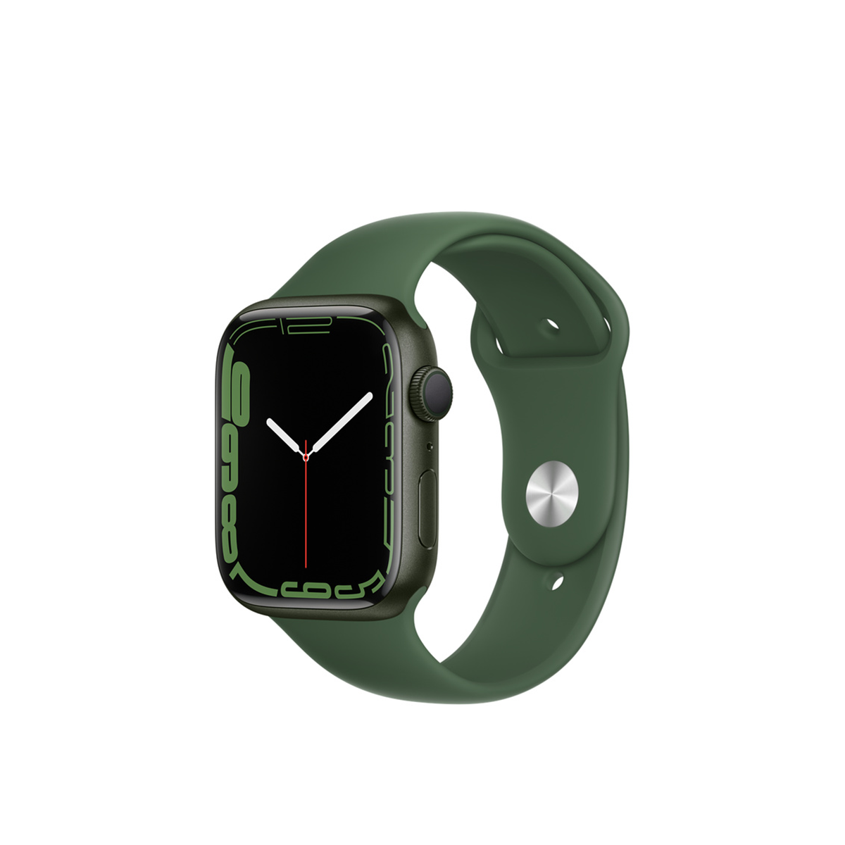  Apple Watch Series 7 GPS, Green Aluminium Case with Clover Sport Band - Regular chính hãng 