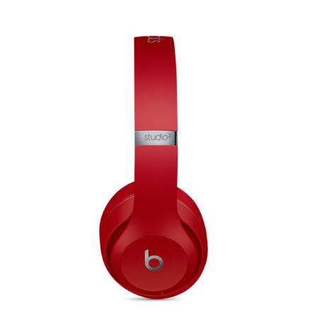 Beats Studio 3 Wireless Over‑Ear Headphones — Red