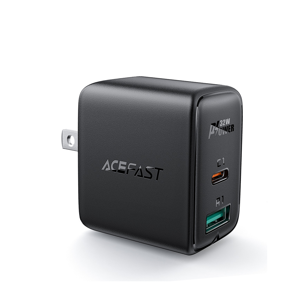 Sạc ACEFAST PD3.0 32W 2 cổng USB-C+USB-A