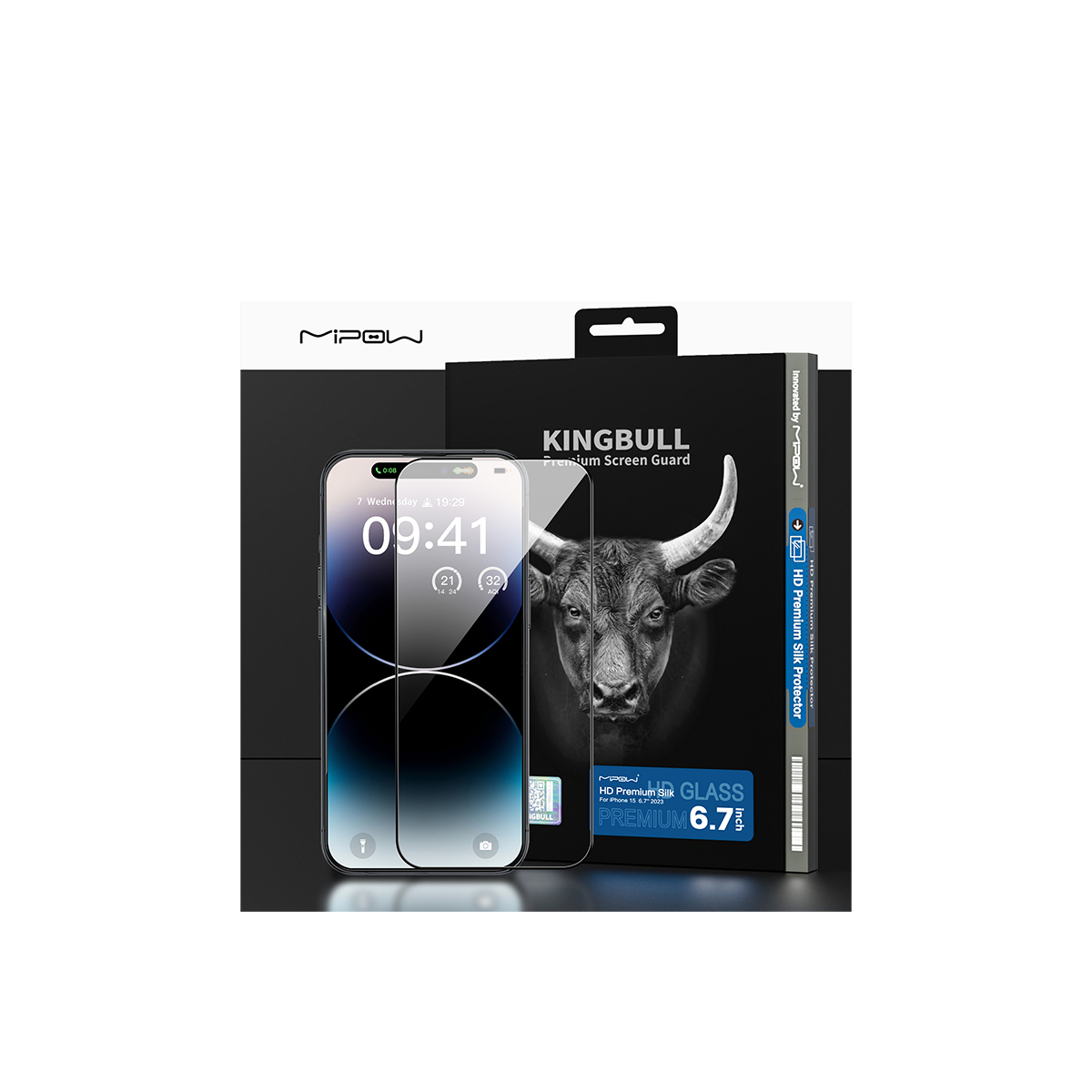 CƯỜNG LỰC MIPOW KINGBULL IPHONE 15 SERIES