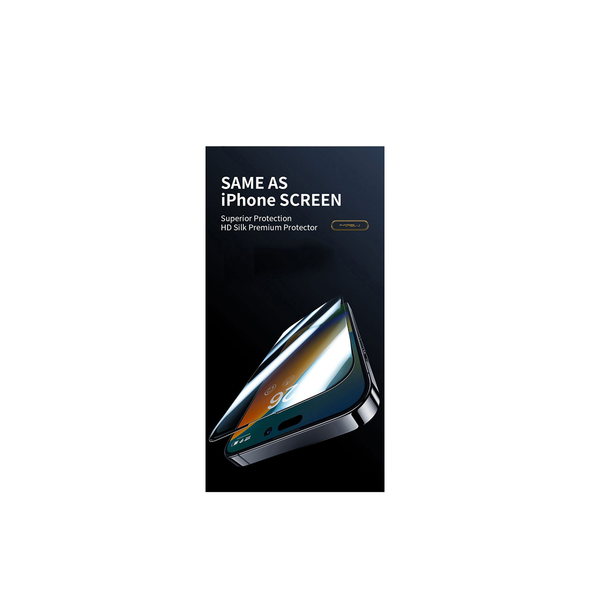 DÁN CƯỜNG LỰC CHỐNG TRỘM IPHONE 14 PROMAX MIPOW KINGBULL ANTI-SPY PREMIUM SILK HD (2.7D) BJ416