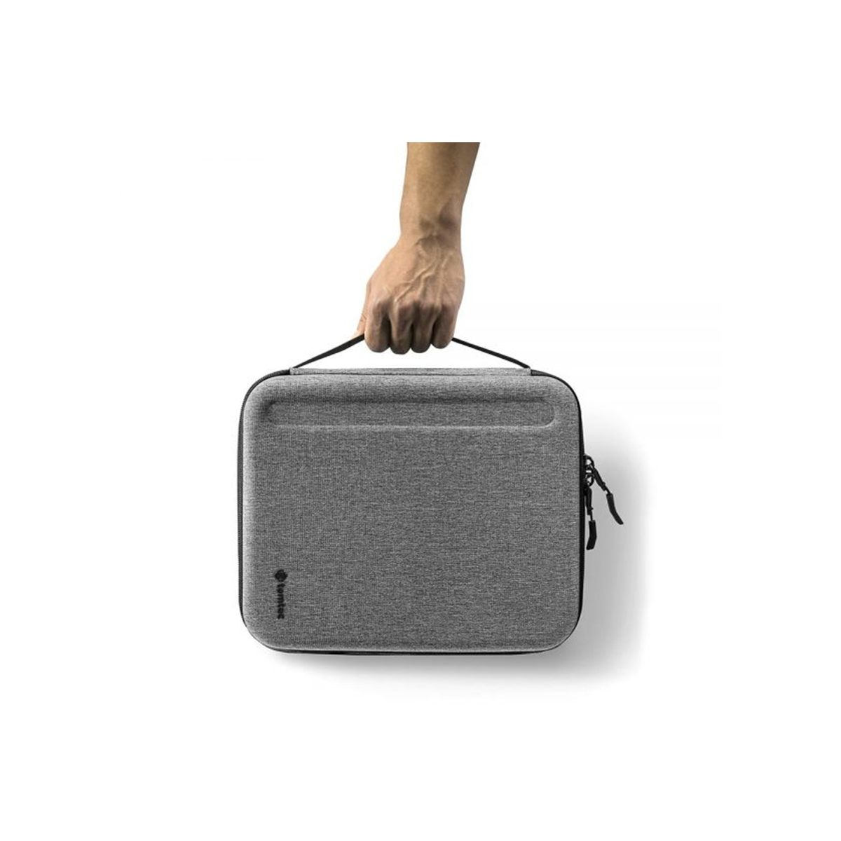 TÚI CHỐNG VA ĐẬP TOMTOC (USA) PORTFOLIO HOLDER HARDSHELL IPAD PRO 12.9INCH & SURFACE PRO 12.3 GRAY