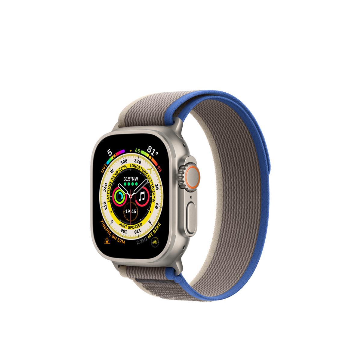  Apple Watch Ultra Titanium Case Trail Loop 