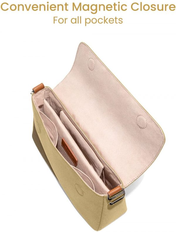 TÚI TOMTOC (USA) LADY FASHION ACCESSORIES KHAKI