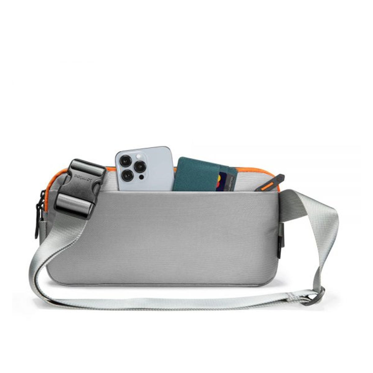  TÚI ĐEO CHÉO TOMTOC (USA) LIGHTWEIGHT SLING BAG GRAY H02-A04G02 