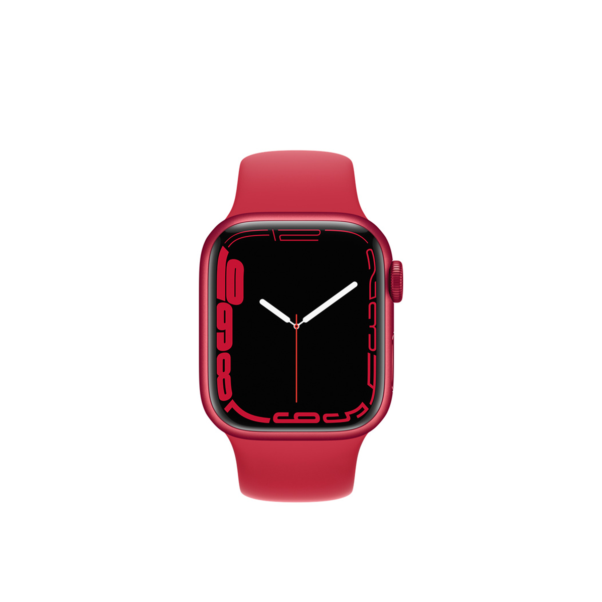  Apple Watch Series 7 GPS + Cellular, (PRODUCT)RED Aluminium Case with (PRODUCT)RED Sport Band - Regular 