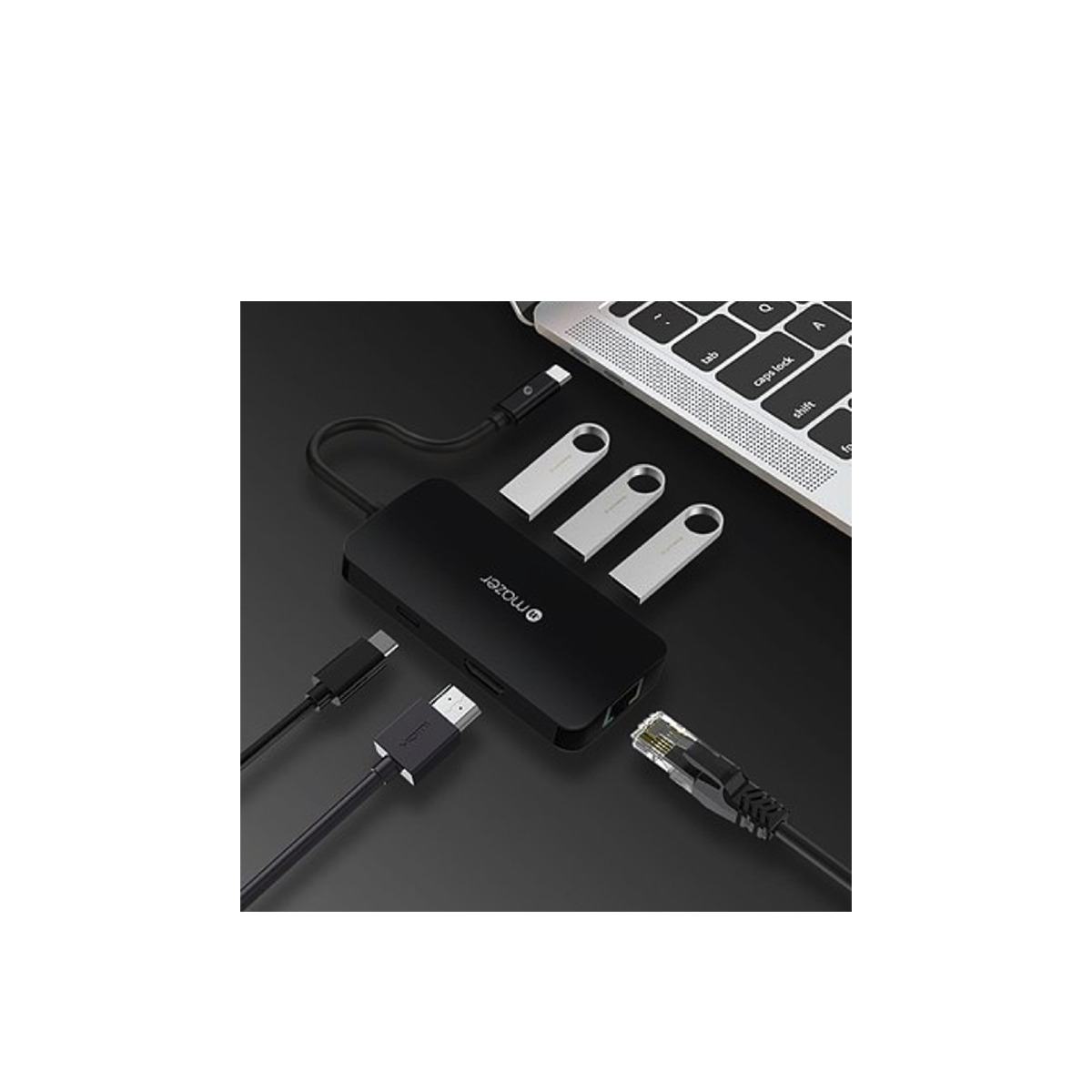 Cổng Chuyển Đổi Mazer USB-C 6-in-1 HUB