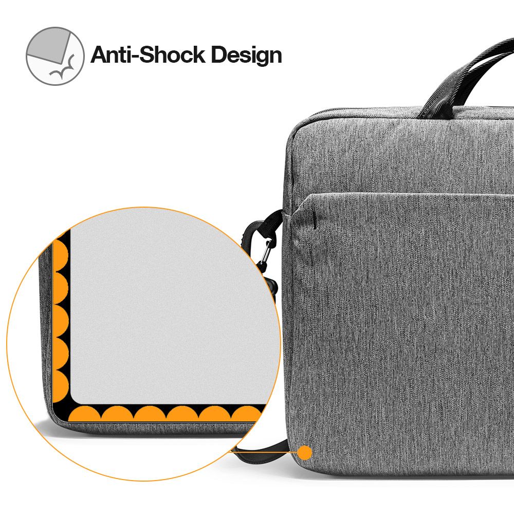 Túi Xách Tomtoc (USA) Shoulder Bags For Ultrabook 15″ Gray – A51