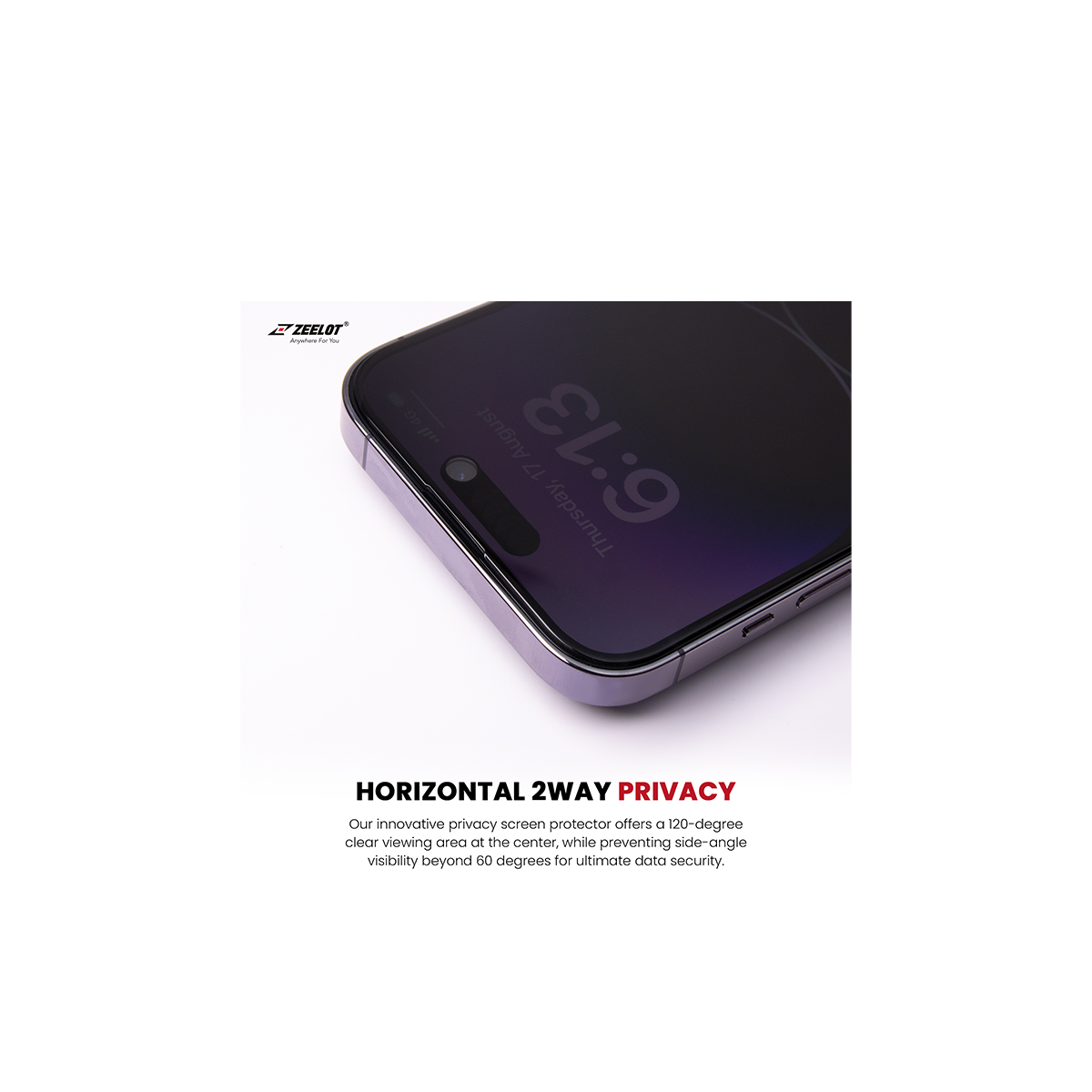 Cường Lực Trong Suốt Cho iPhone 15 Series SOLIDsleek ZEELOT