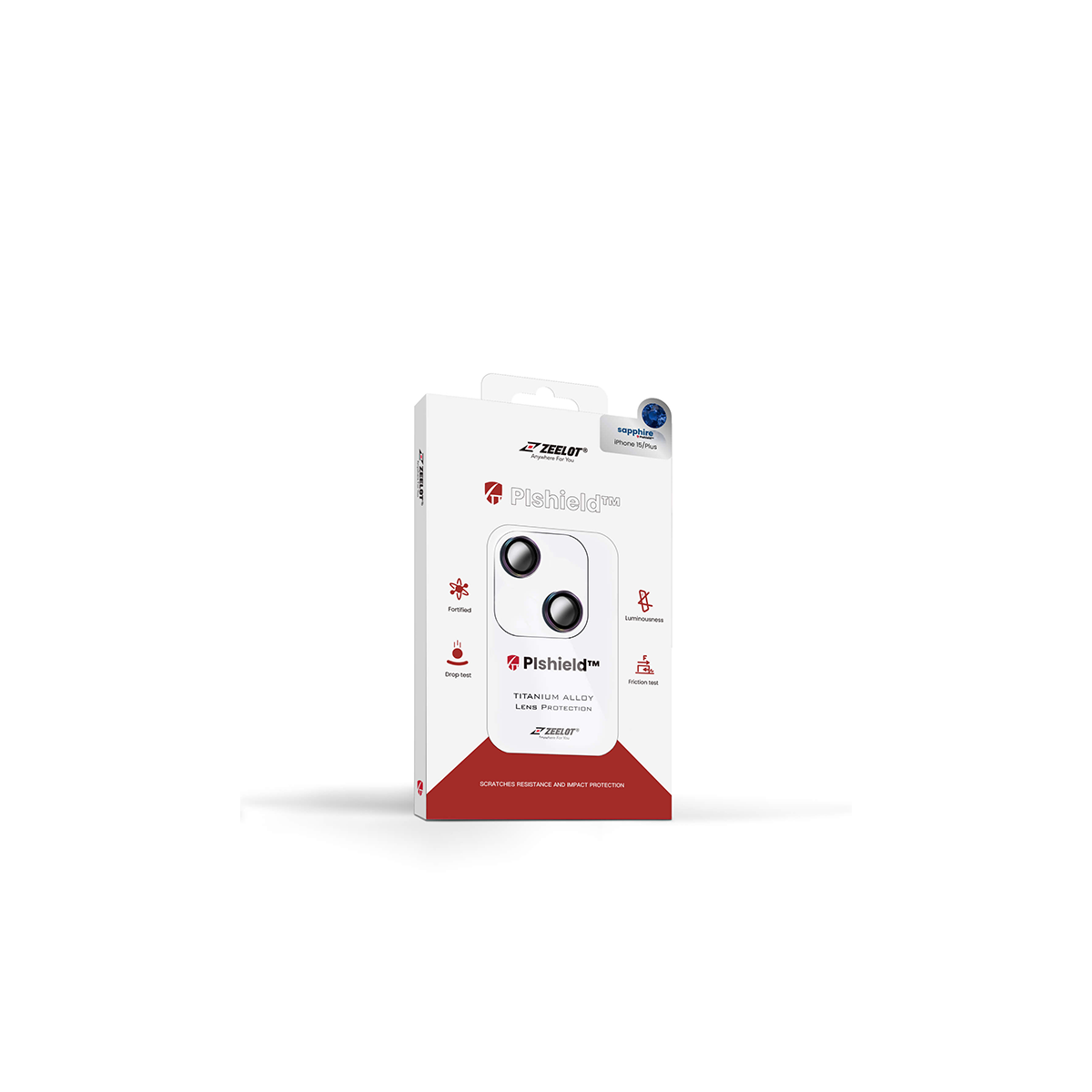 Miếng Dán Camera Sapphire Cho iPhone 15/ 15 Plus PIshield ZEELOT
