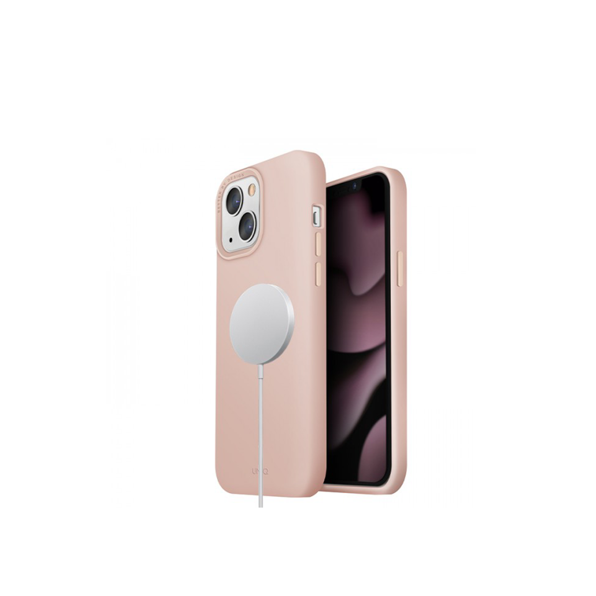 Ốp UNIQ Hybrid MagSafe-Compatible Lino Hue For iPhone 13