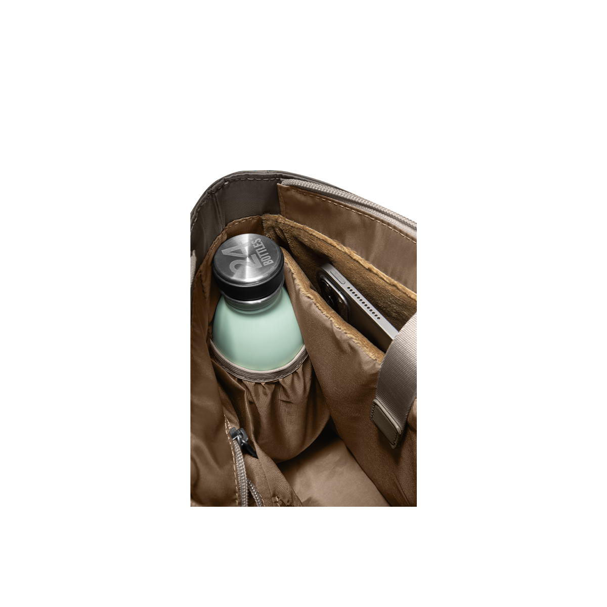 TÚI ĐEO KIÊM BALO TOMTOC (USA) SLASH SLING BAG TAUPE ULTRABOOK 13-14 INCH