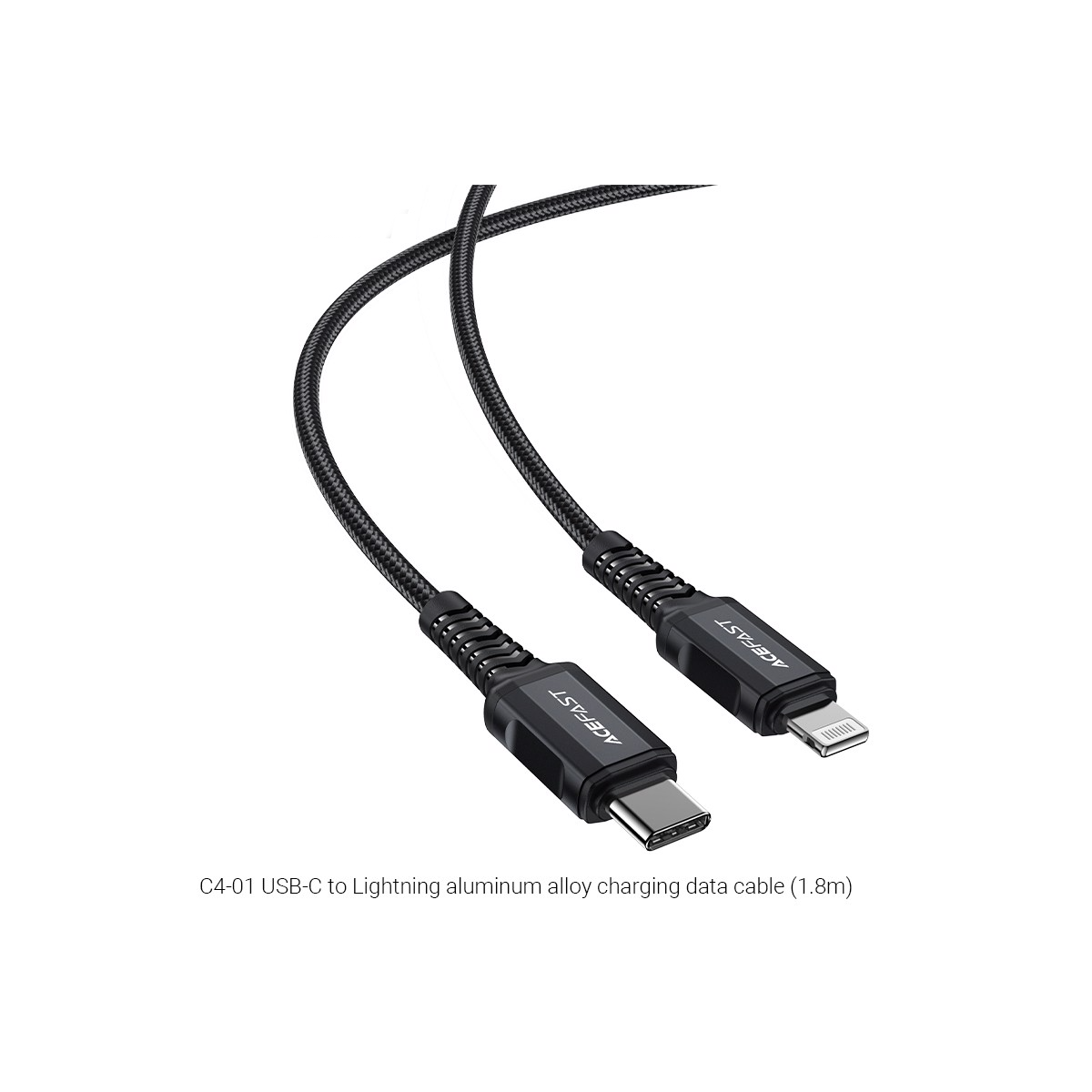 Cáp ACEFAST Type C to Lightning (1.8m) - C4-01