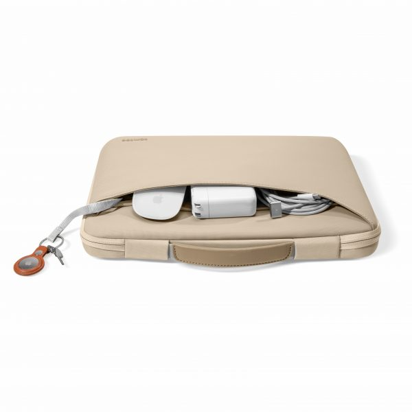TÚI XÁCH CHỐNG SỐC TOMTOC (USA) SPILL-RESISTANT MACBOOK PRO 16” KHAKI