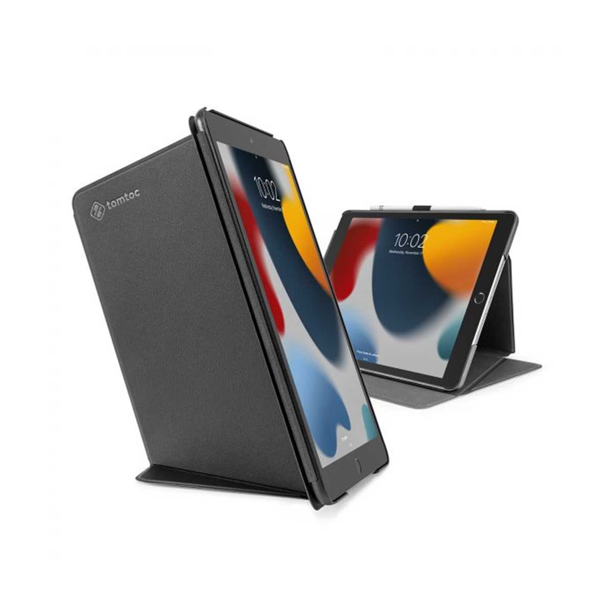 BAO DA TOMTOC (USA) TỪ TÍNH ĐA GÓC VERTICAL FOR IPAD GEN 9 10.2-INCH (B02-006)