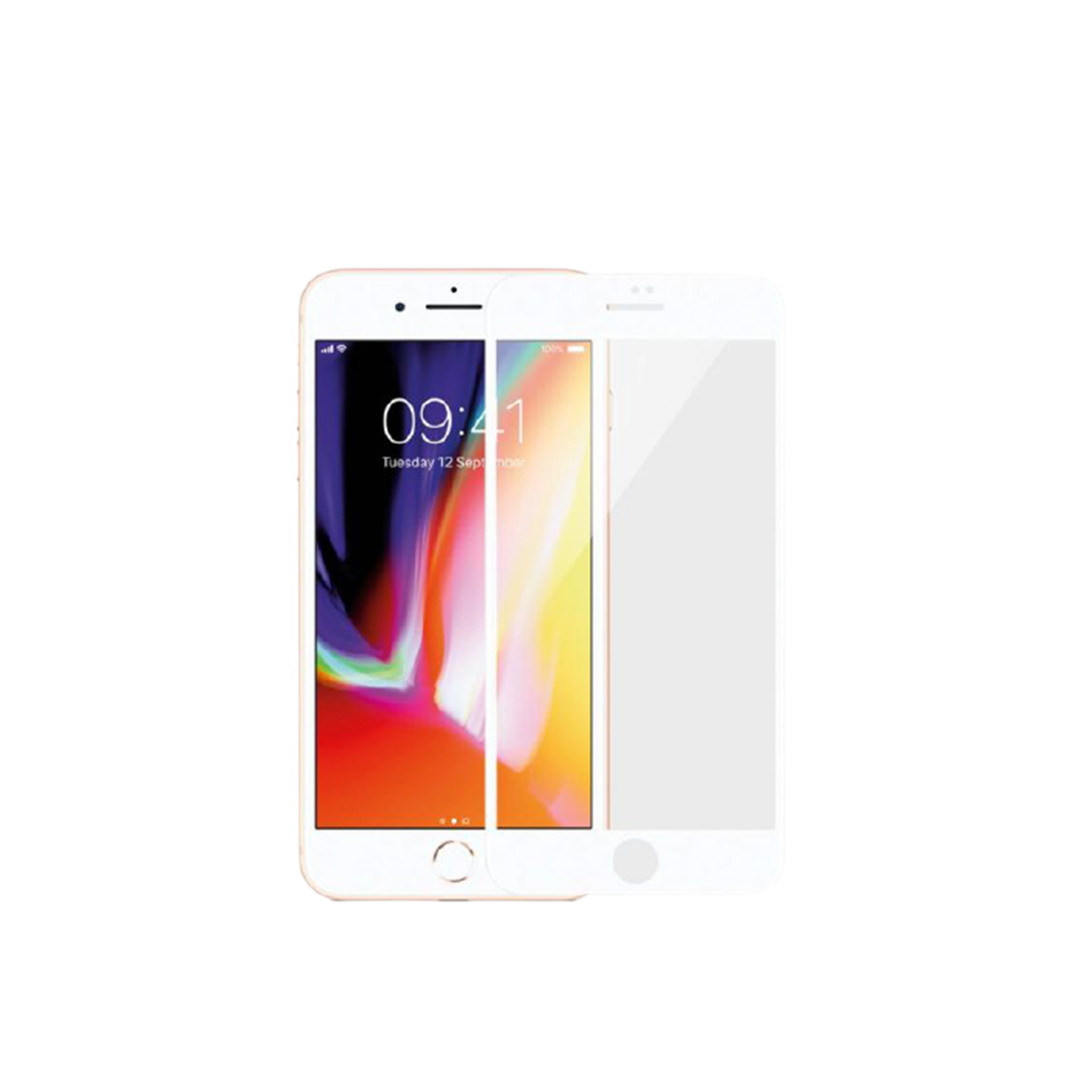 MIẾNG DÁN CƯỜNG LỰC MIPOW KINGBULL 3D FOR IPHONE 7/8 PLUS (BLACK, WHITE) BJ12