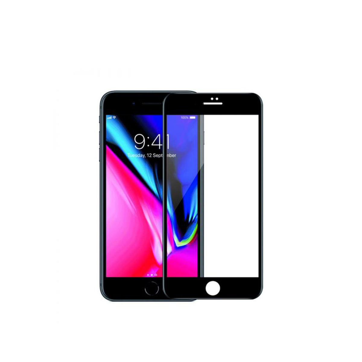 MIẾNG DÁN CƯỜNG LỰC MIPOW KINGBULL 3D FOR IPHONE 7/8 PLUS (BLACK, WHITE) BJ12