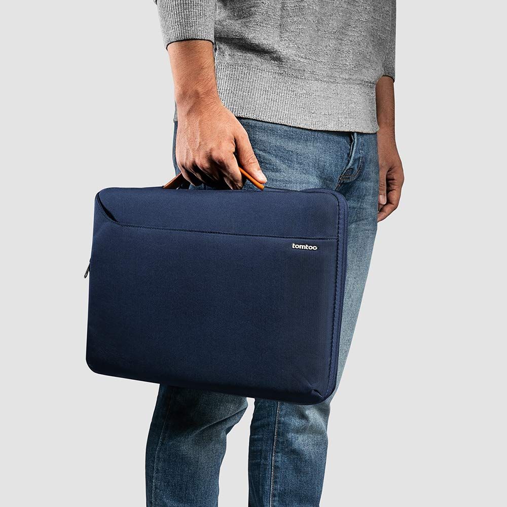 Túi Xách Chống Sốc Tomtoc (USA) Spill-Resistant Macbook Pro 13” Dark Blue