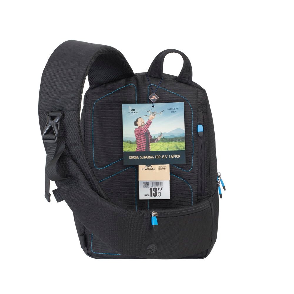Balo đeo chéo (Drone Slingbag) Rivacase 7870 kích thước Laptop 13.3
