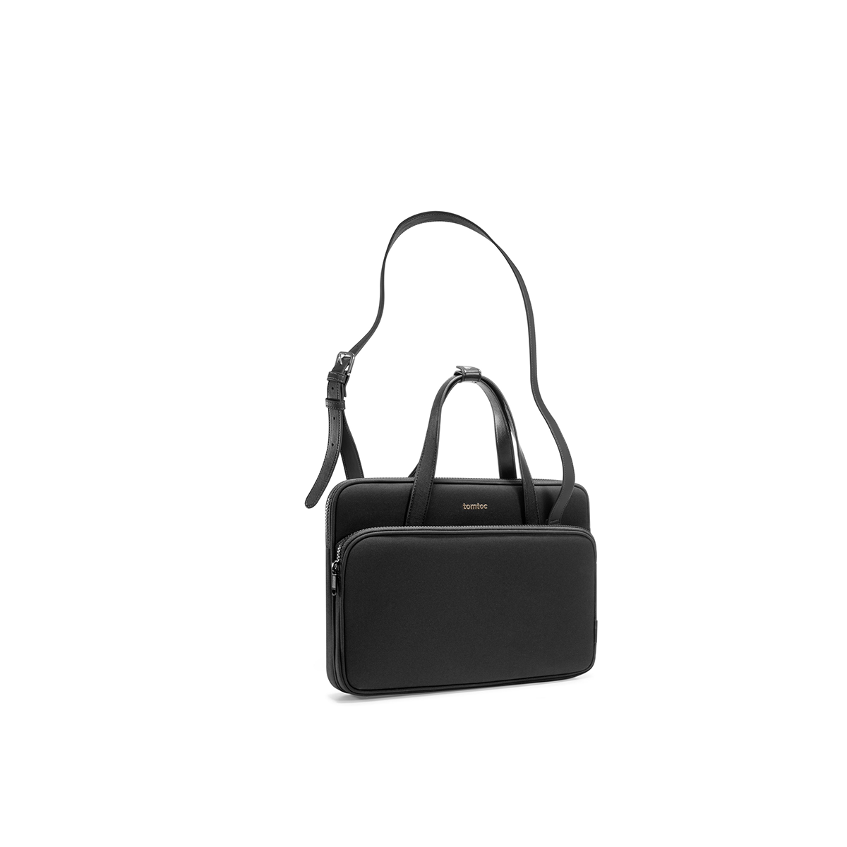 TÚI ĐEO CHÉO TOMTOC (USA) PREMIUM THEHER SHOULDER BAG MACBOOK 13”/14”, ULTRABOOK 13″ H22C1