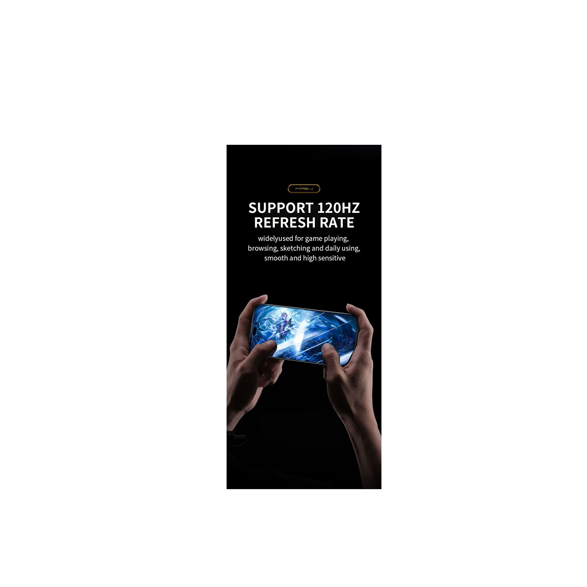 DÁN CƯỜNG LỰC CHỐNG TRỘM IPHONE 14 PROMAX MIPOW KINGBULL ANTI-SPY PREMIUM SILK HD (2.7D) BJ416