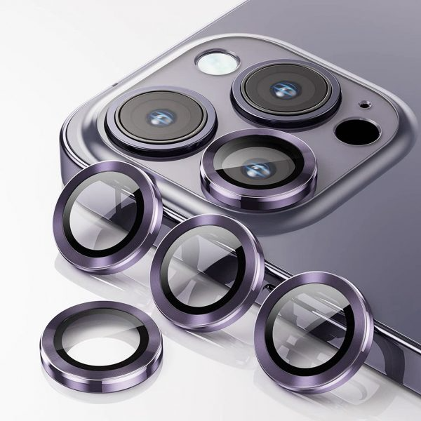 LENS CAMERA MIPOW DIAMONDSHIELD CHỐNG VA ĐẬP MATALLIC + TITANIUM ALLOY IPHONE 14 PRO / 14 PROMAX