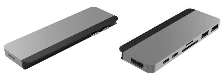 Cổng Chuyển Đổi Hyperdriver Duo 7-IN-2 (Version 2) Hdmi 4K60HZ With Cable Usb-C Hub For Macbook/iPadPro/Laptop/Smartphone