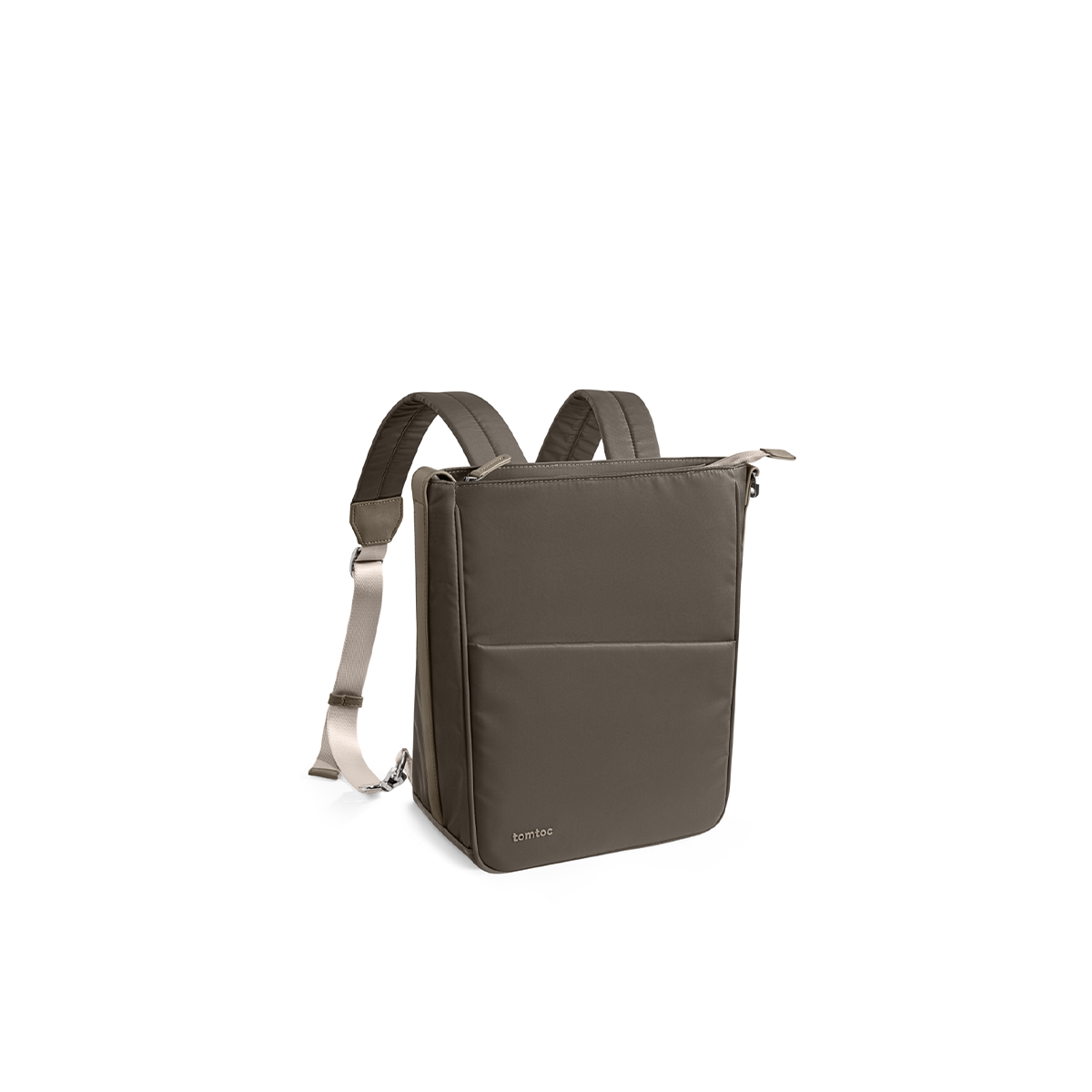  TÚI ĐEO KIÊM BALO TOMTOC (USA) SLASH SLING BAG TAUPE 11 INCH 