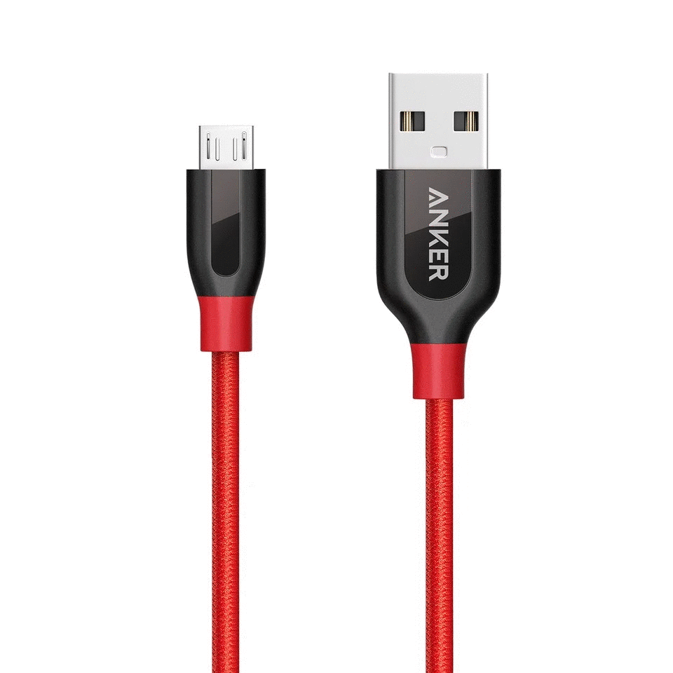 Cáp Micro USB Anker PowerLine+ - Dài 0.3m 0.9m 1.8m 3m