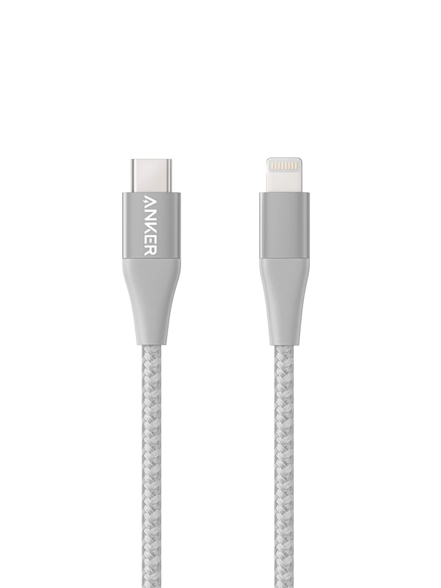  Cáp Anker PowerLine+ II Lightning to USB-C, dài 0.9m - A8652 