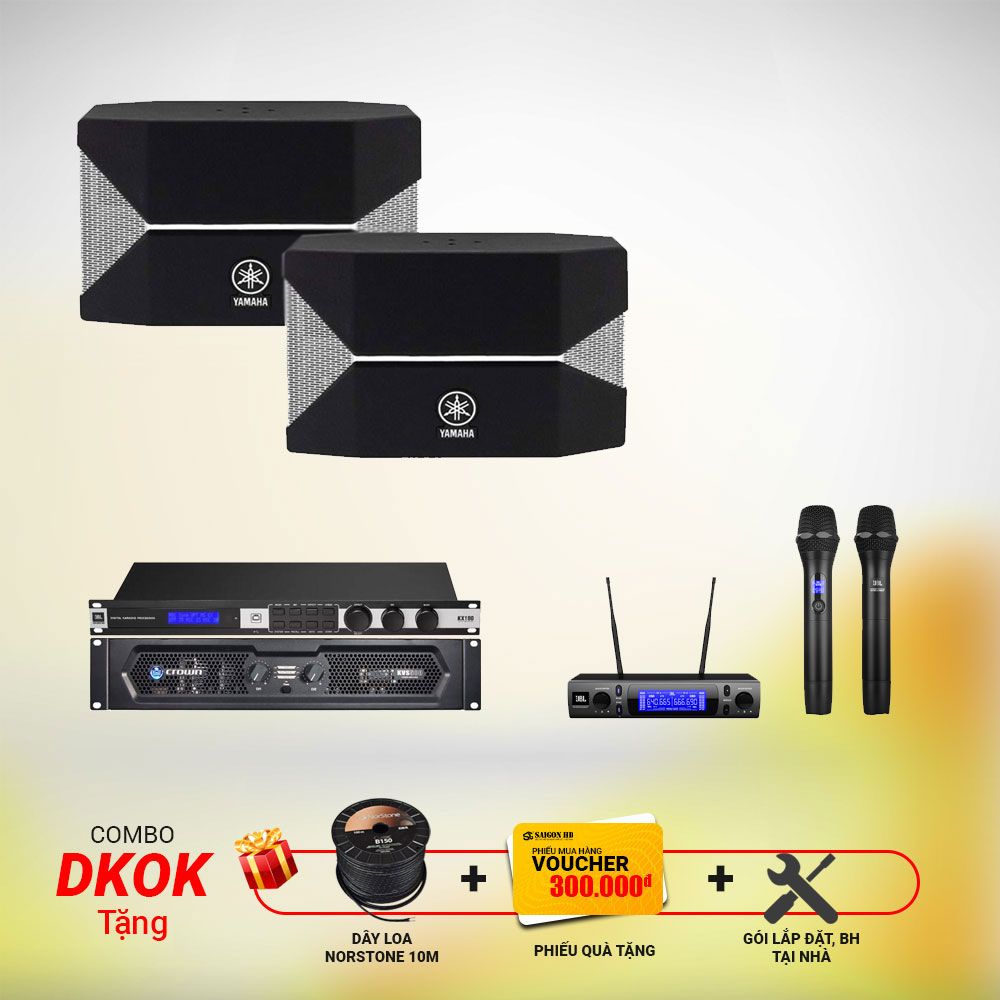 Crown Kvs 500 - Yamaha Kms 2600 - JBL Kx180 - JBL Vm300