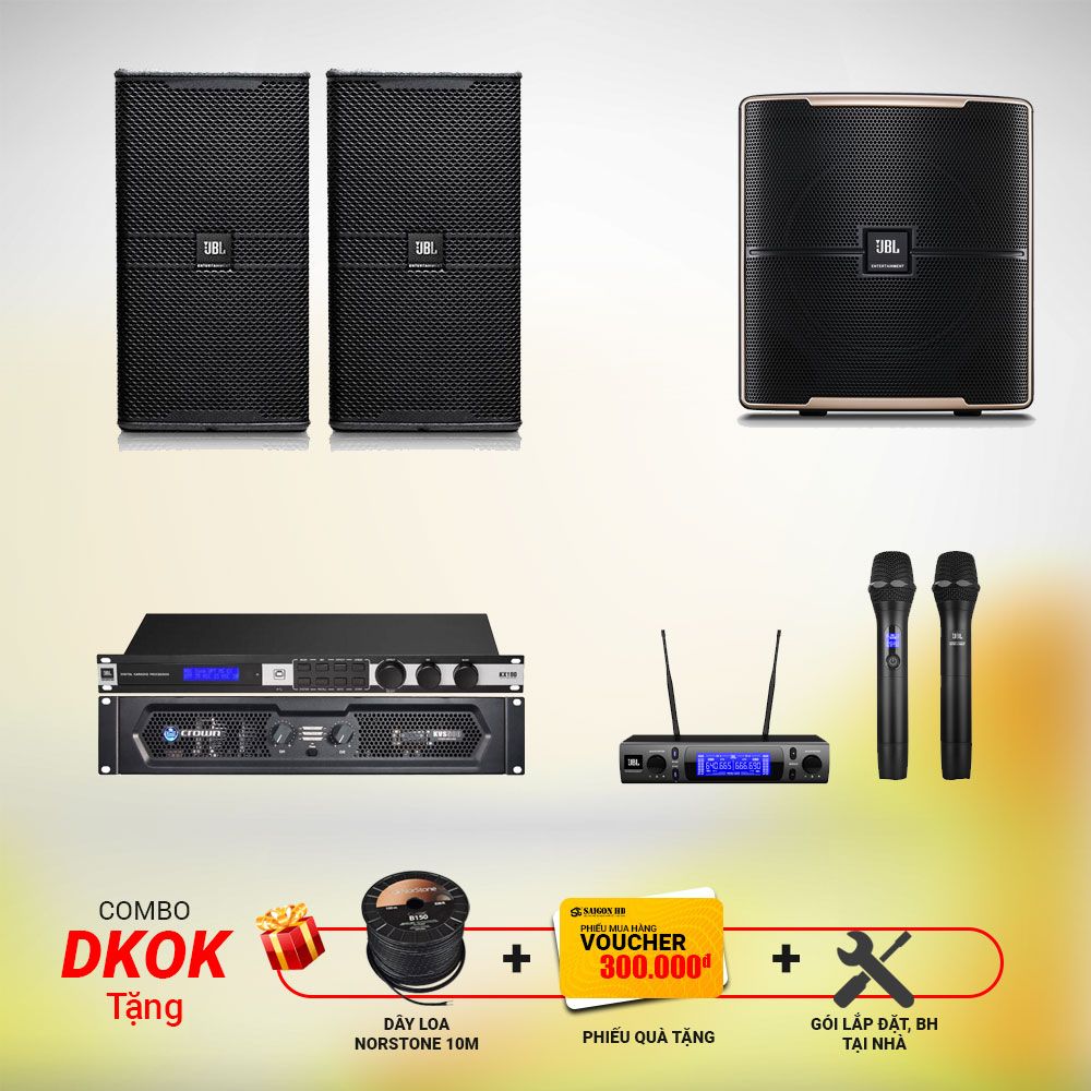 Crown Kvs 500 - JBL KP 4010 - JBL Kx180 - JBL Pasion 12SP - JBL Vm300