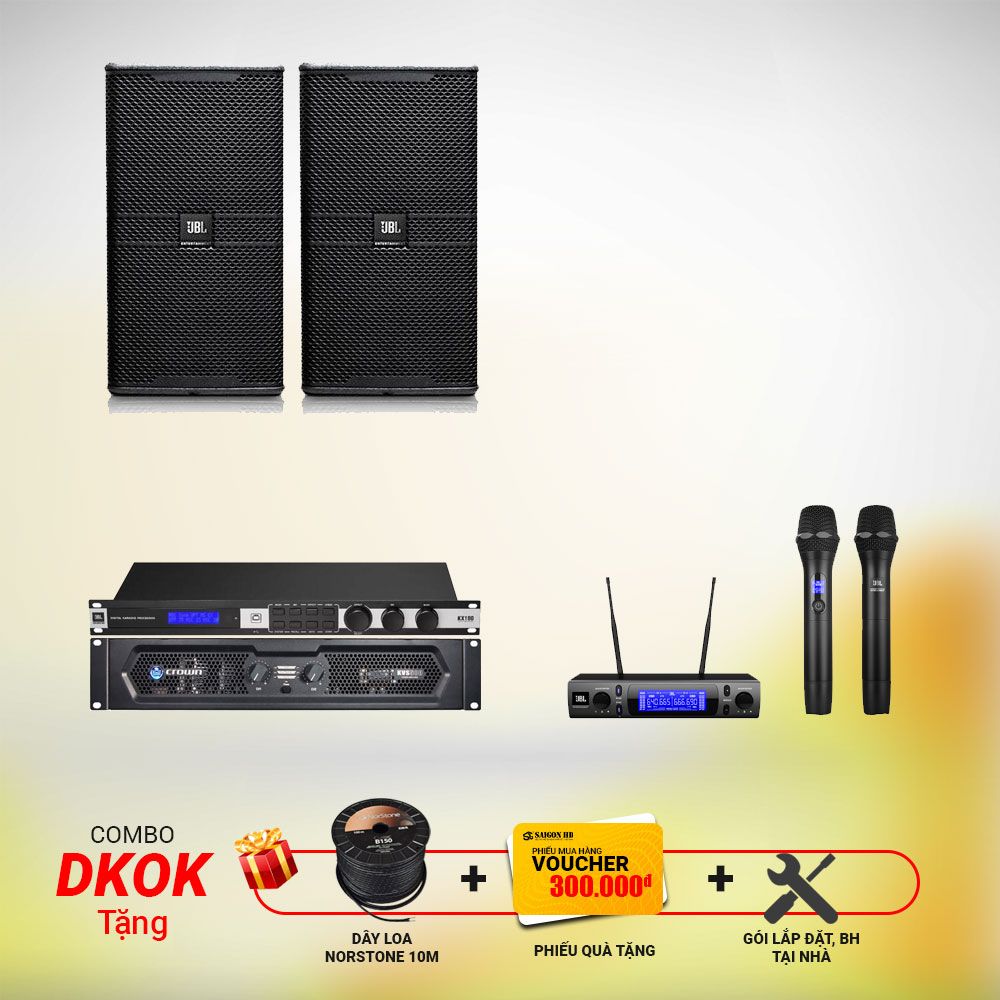Crown Kvs 500 - JBL Kx180 - JBL Kp 4010 - JBL Vm300