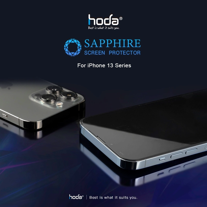 Miếng dán cường lực HODA Sapphire cho iPhone 13 series