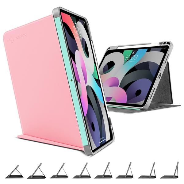 BAO DA TOMTOC (USA) TỪ TÍNH ĐA GÓC SMART-TRI HỖ TRỢ SẠC KHÔNG DÂY APPLE PENCIL FOR IPAD 10.9 INCH IPAD 10.9