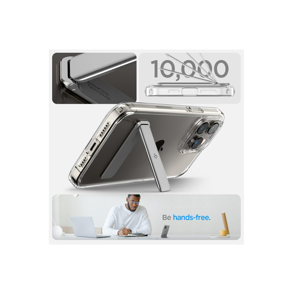 ỐP LƯNG IPHONE 14 PRO/14 PROMAX SPIGEN ULTRA HYBRID S CRYSTAL CLEAR