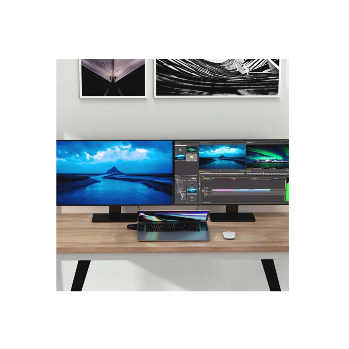 CỔNG CHUYỂN KIÊM ĐẾ CẮM ĐA MÀN HÌNH HYPERDRIVE 4K60HZ 13 PORTS MULTI-DISPLAY DOCK STATION