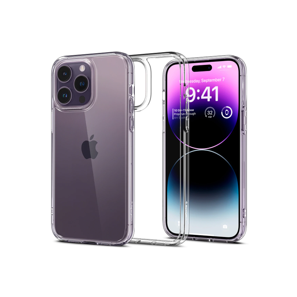  ỐP LƯNG IPHONE 14 PROMAX/ 14 PRO SPIGEN AIRSKIN HYBRID CRYSTAL CLEAR 