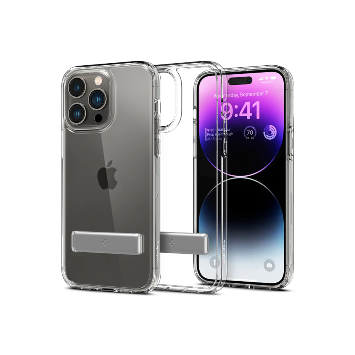 ỐP LƯNG IPHONE 14/13 SPIGEN ULTRA HYBRID S CRYSTAL CLEAR
