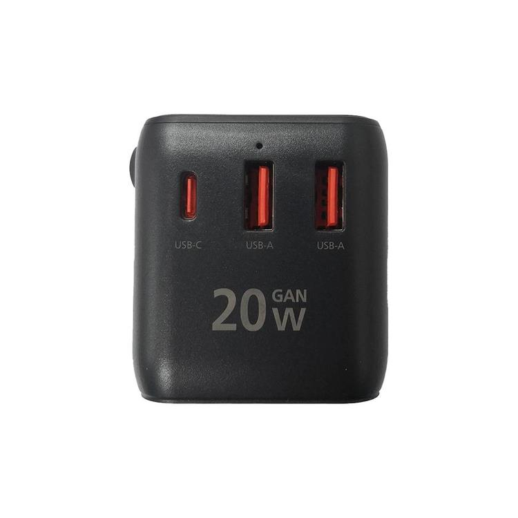 Ổ cắm điện du lịch Philips SPN3351BK
