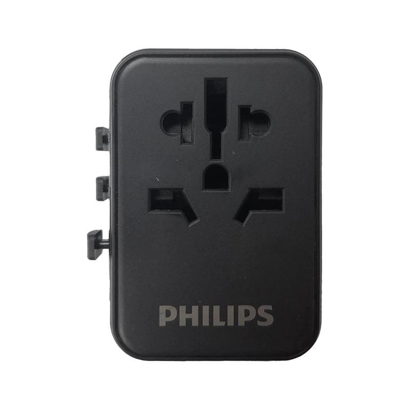 Ổ cắm điện du lịch Philips SPN3351BK